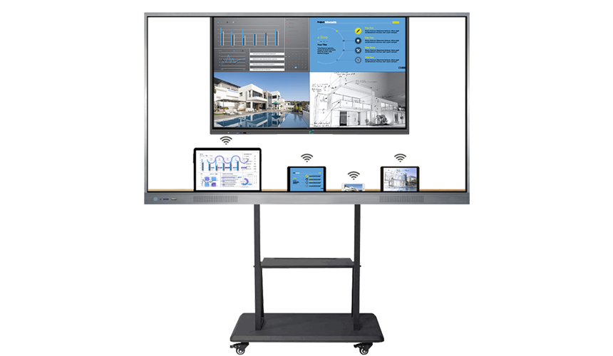 會議平闆一體機（帶移動支架）